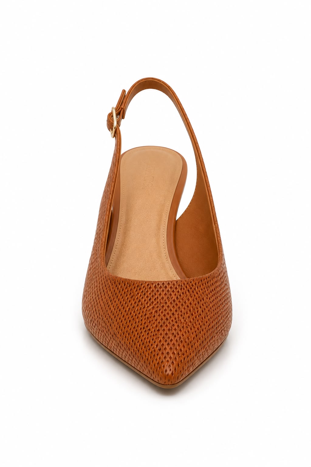 Zapato stiletto Camel