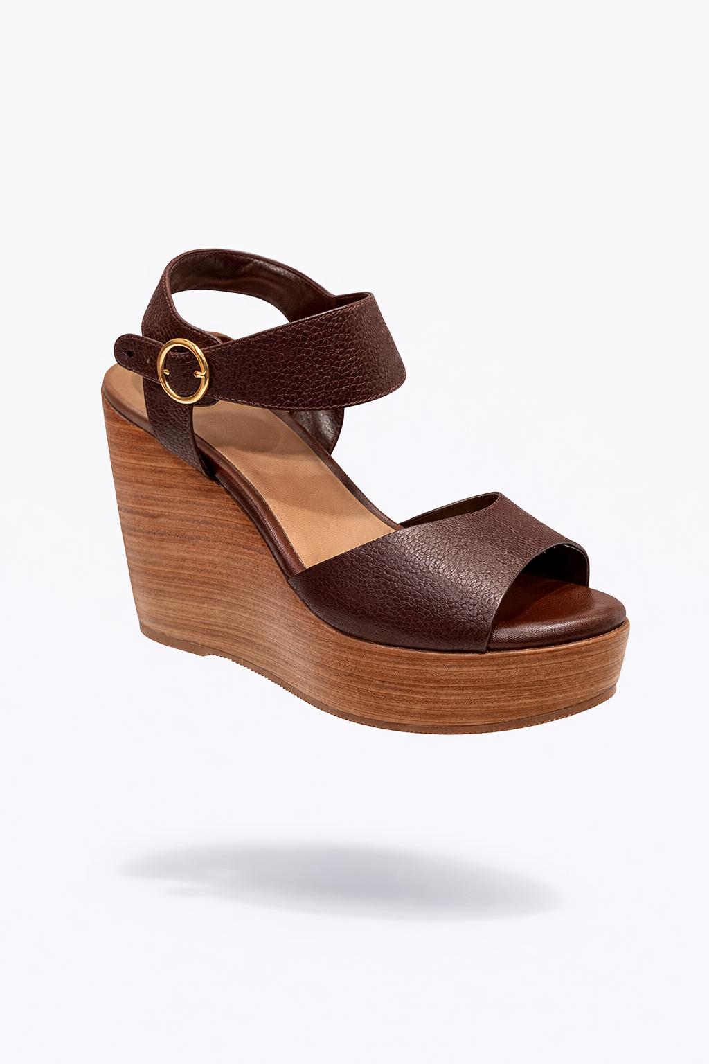 PLATAFORMA MADERA MARRONES