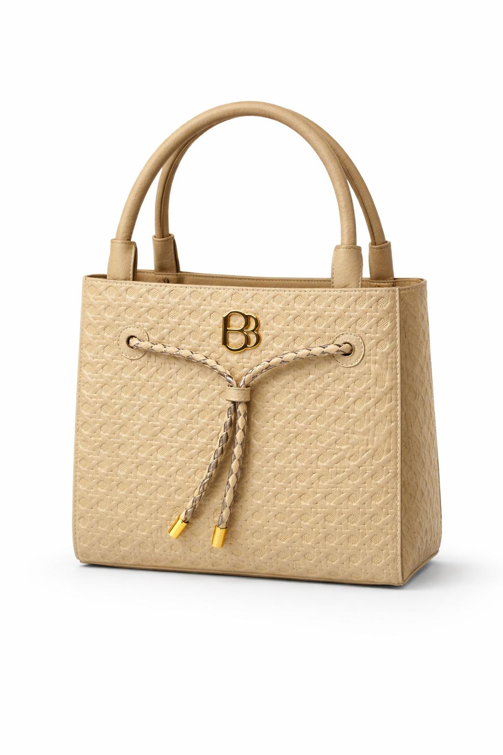 Bolso Elegancia Texturizada Amarillo pastel