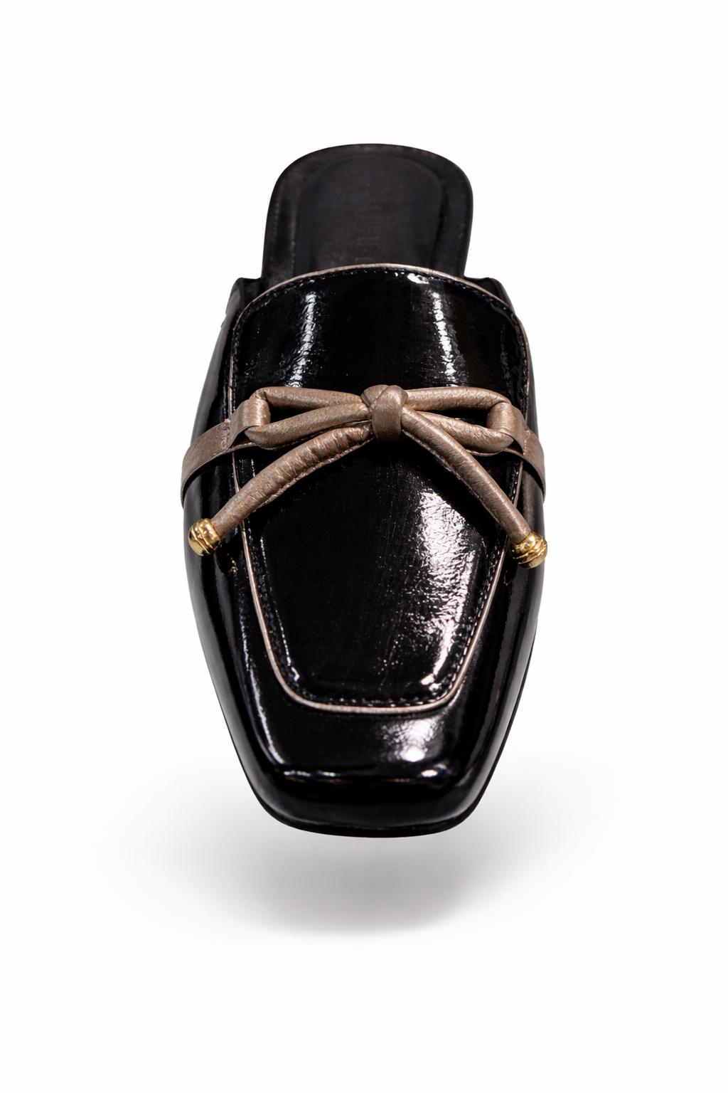 Zapato Mule Elegance Negro