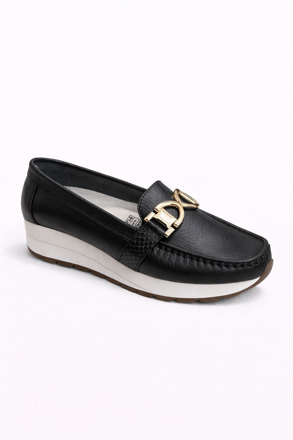 Mocasín casual negro
