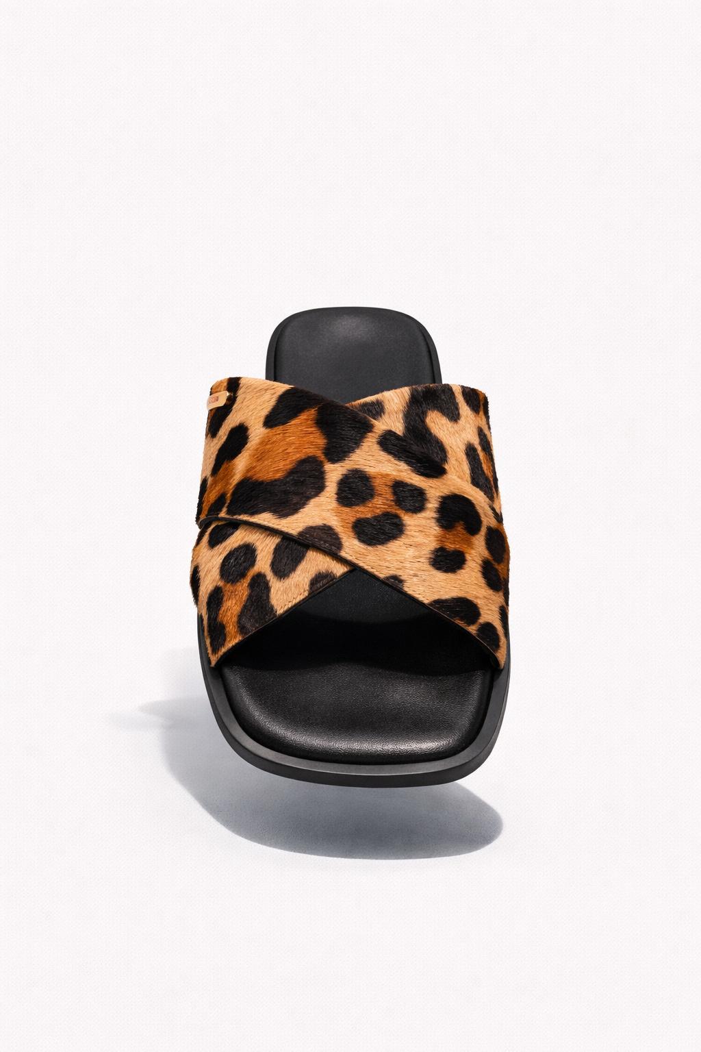 SANDALIA ANIMLA PRINT CUADRADA