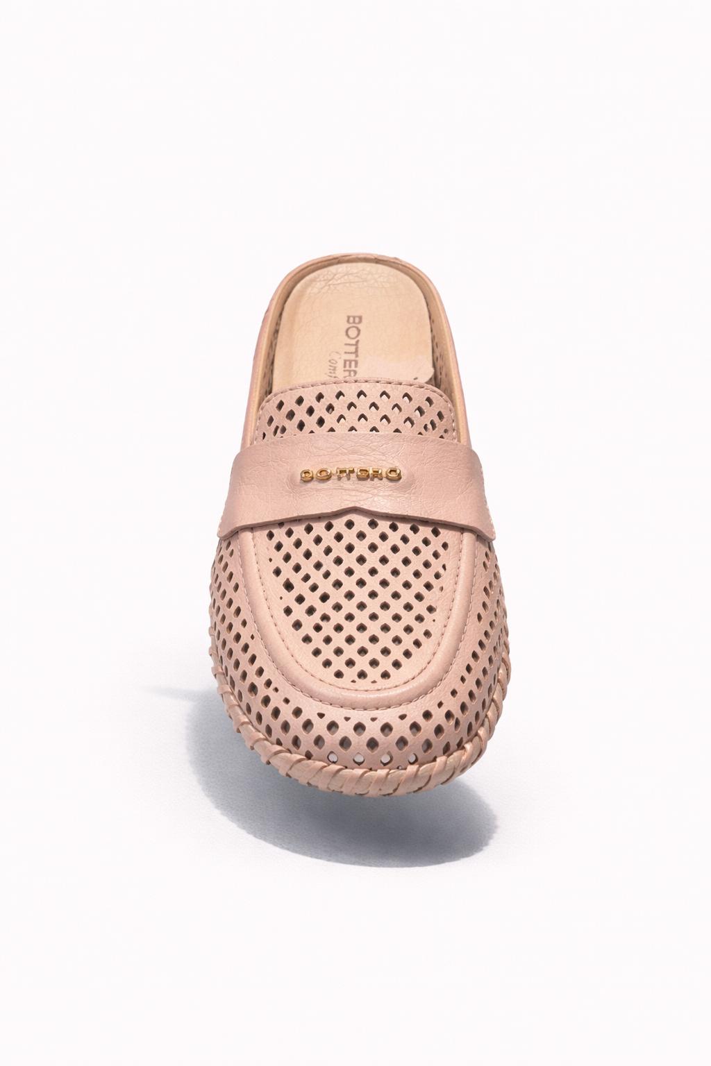 SUECO EN CUERO COLOR ROSADO