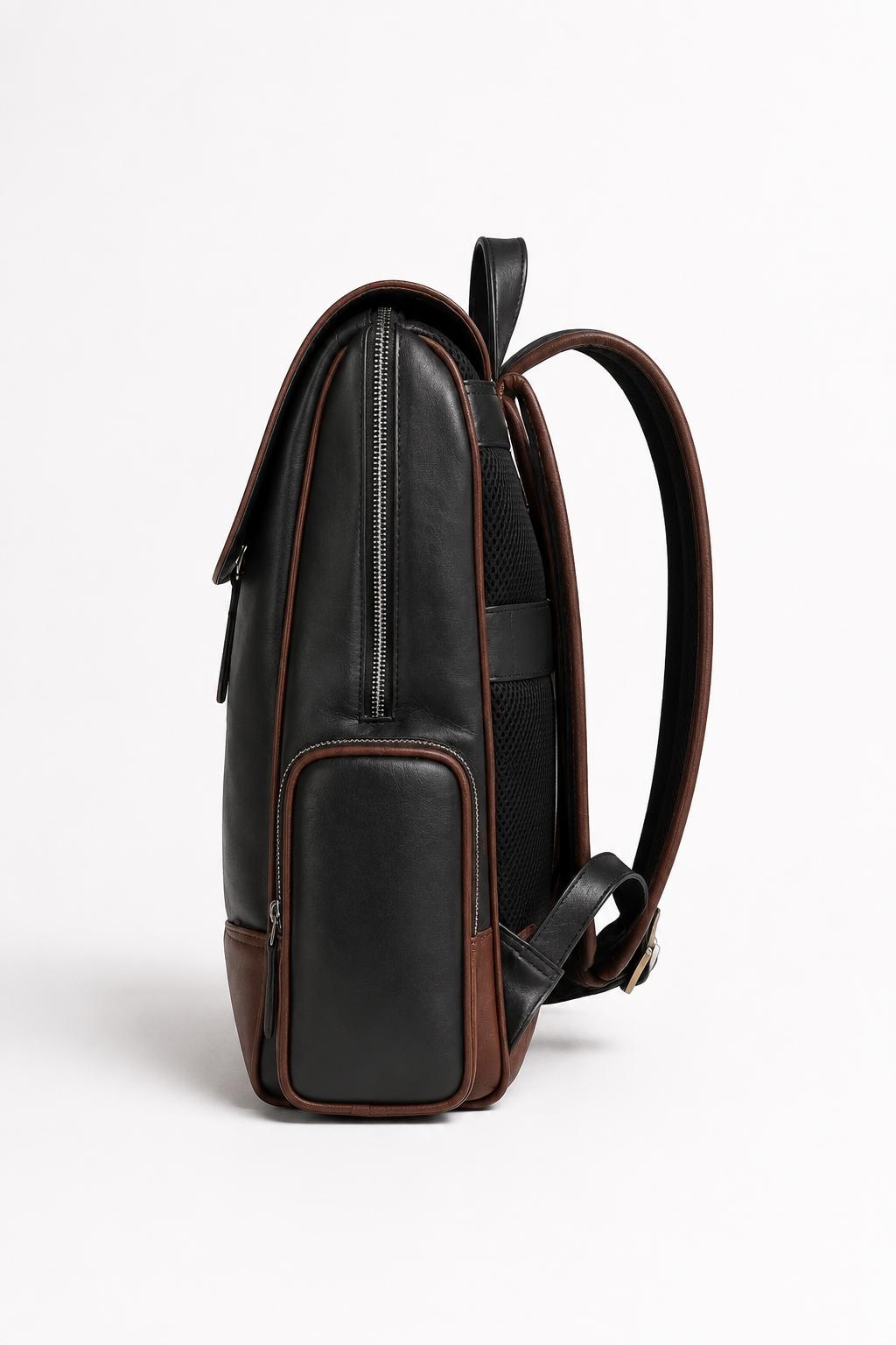 morral en cuero para hombre