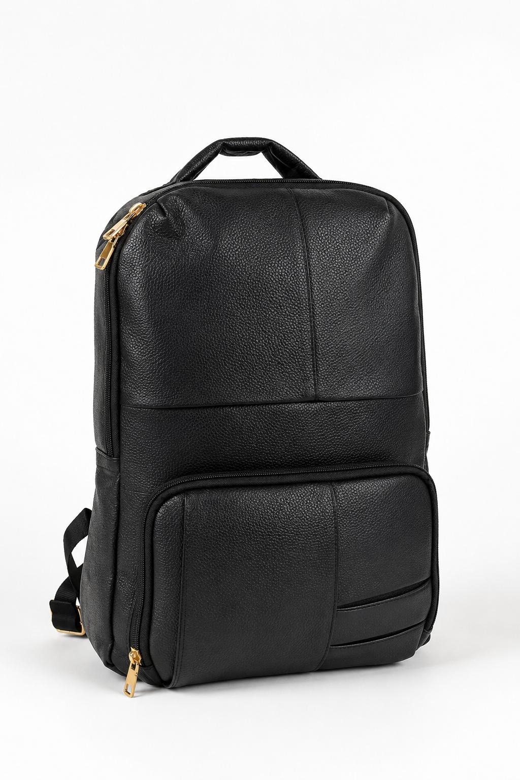 Morral en cuero para mujer color miel