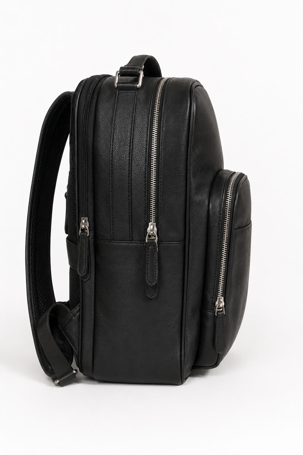 morral para hombre negro