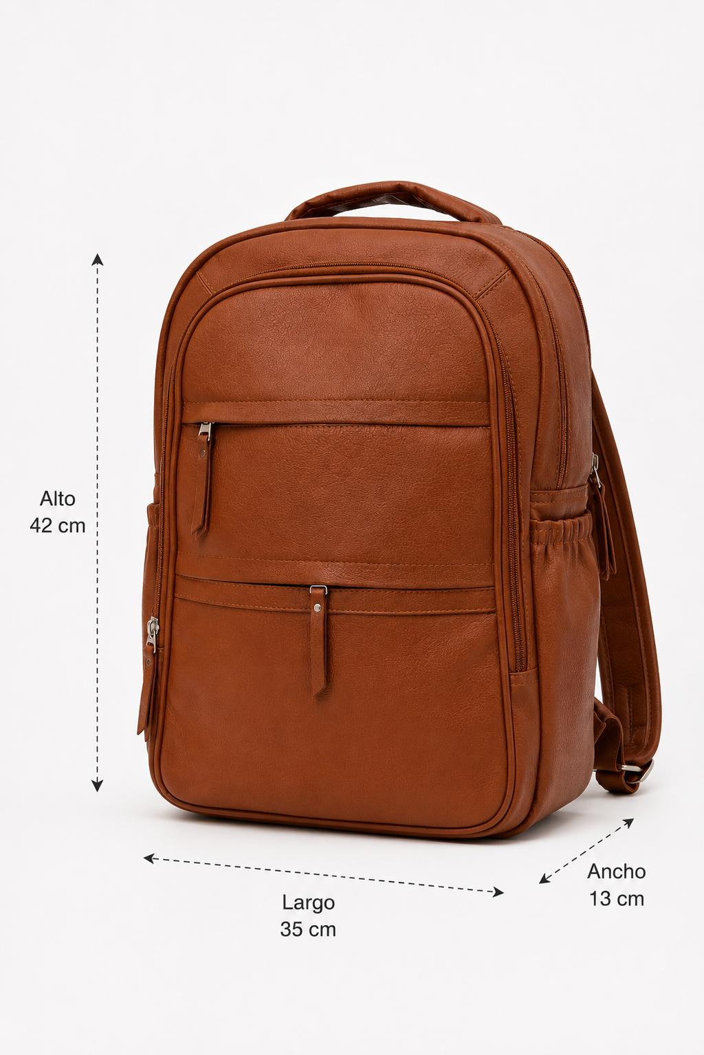 Morral en cuero para mujer
