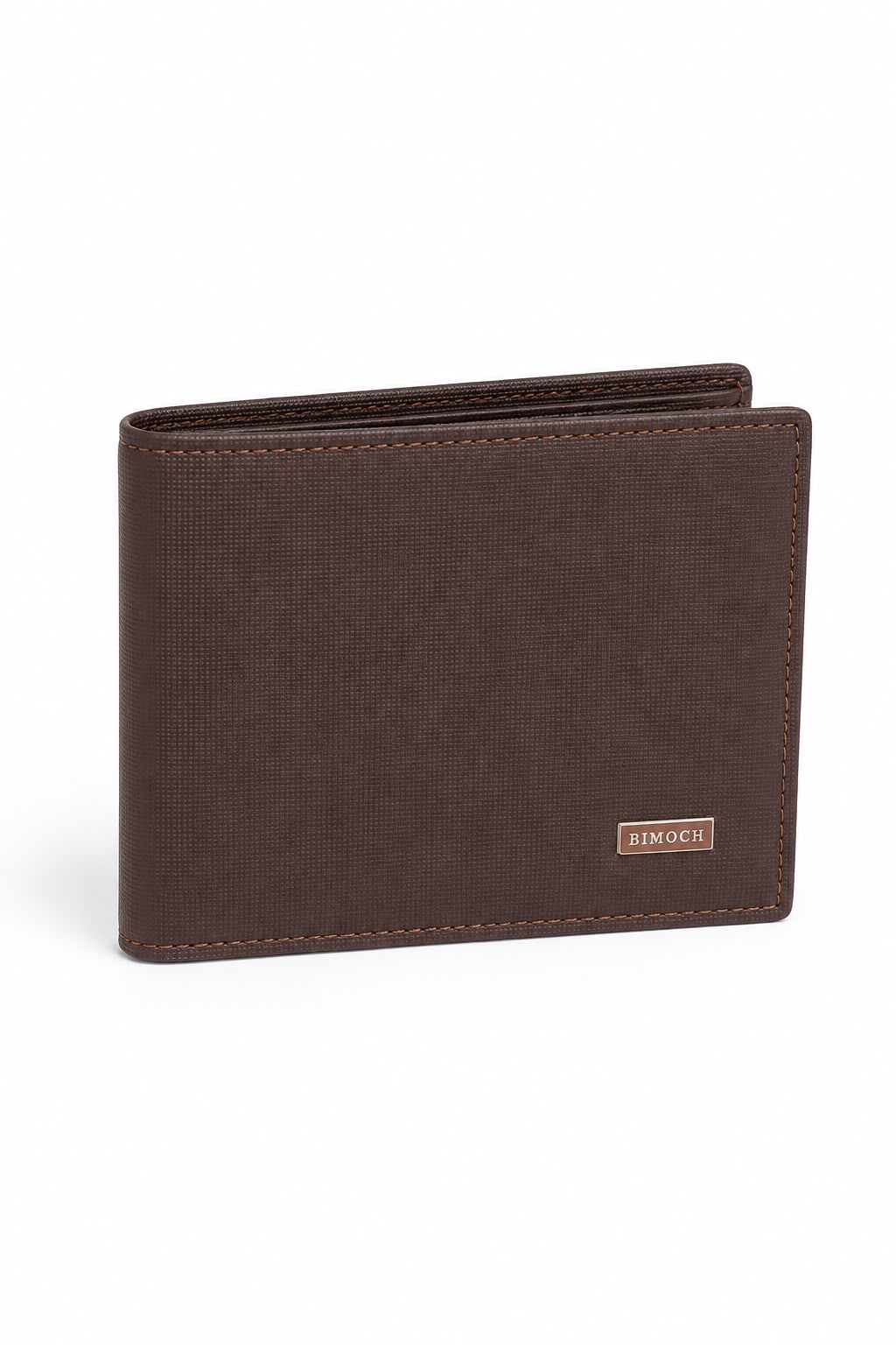 Billetera Hombre Café Texturizada