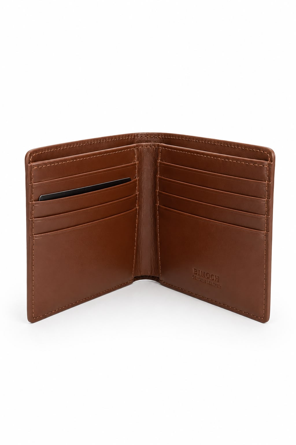 Billetera Hombre Café Clásica