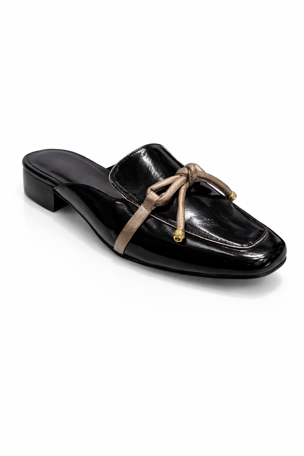Zapato Mule Elegance Negro
