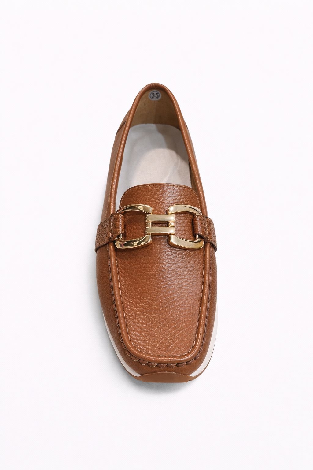Mocasín casual miel