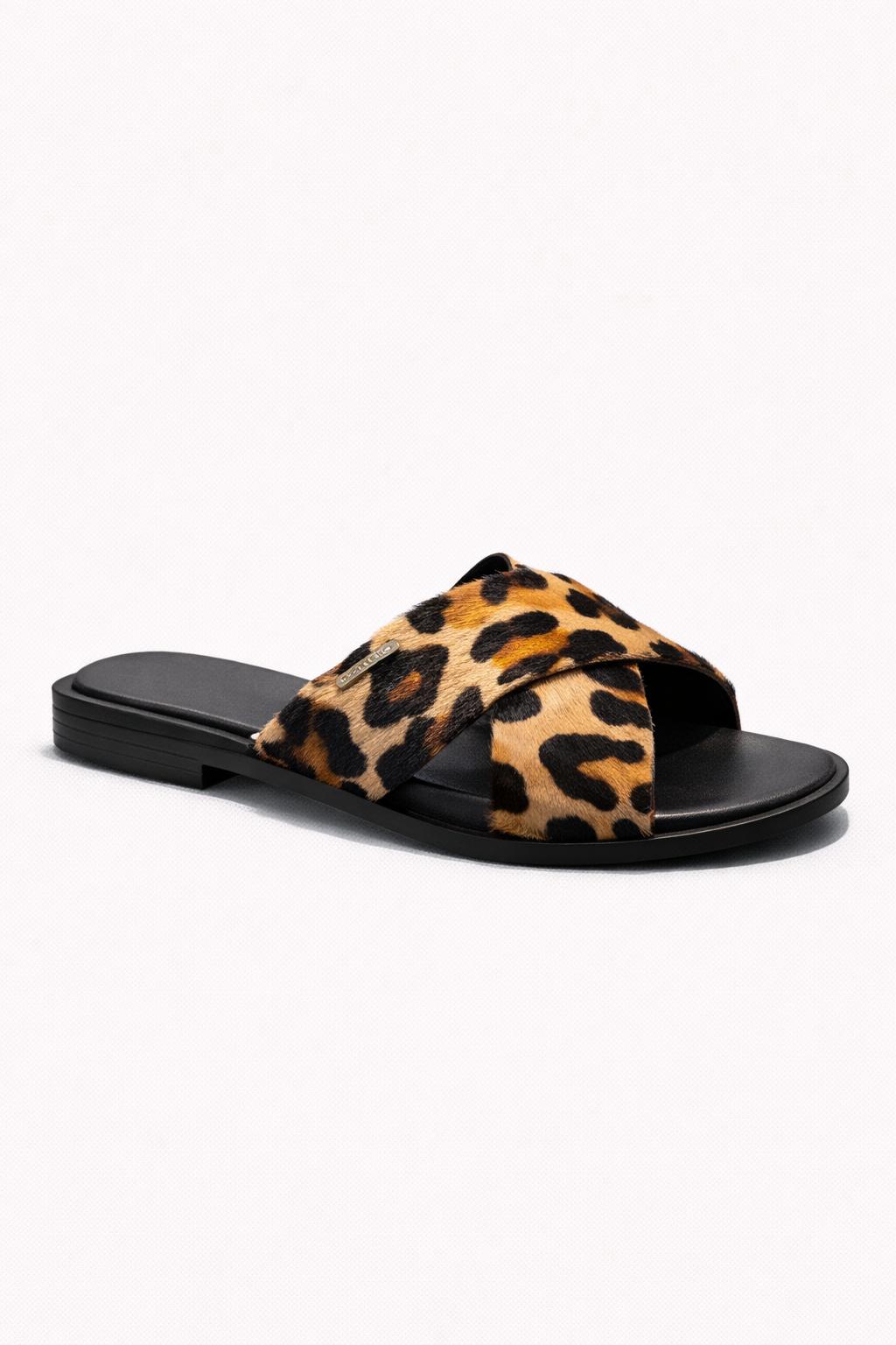 SANDALIA ANIMAL PRINT  REDONDA