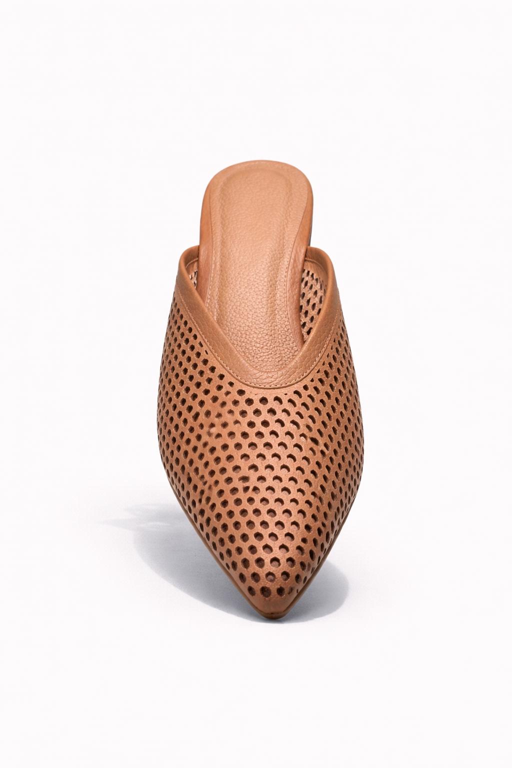 Zapato sueco Calado de Tacón Medio