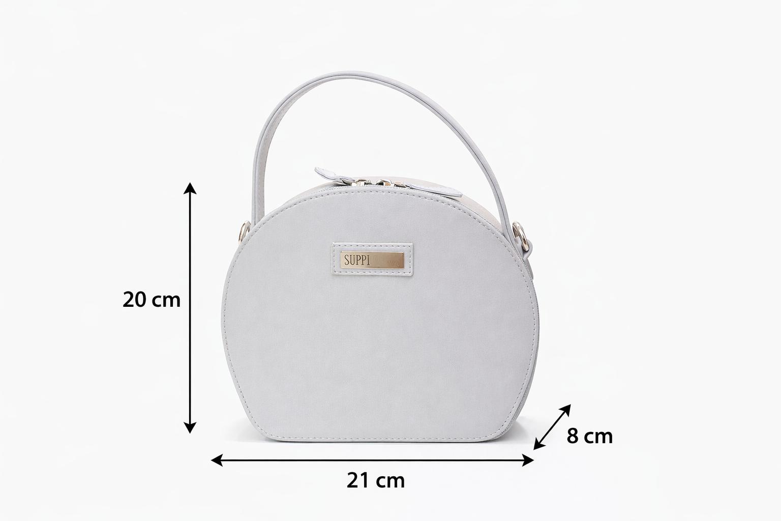 Bolso de mano color azul