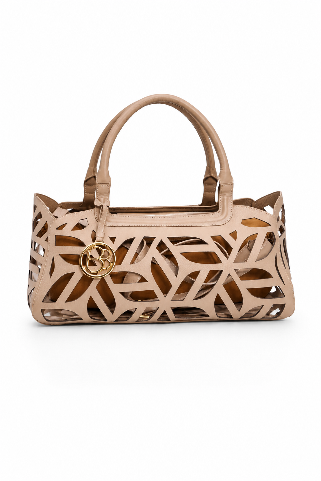 Bolso cut-out color camel