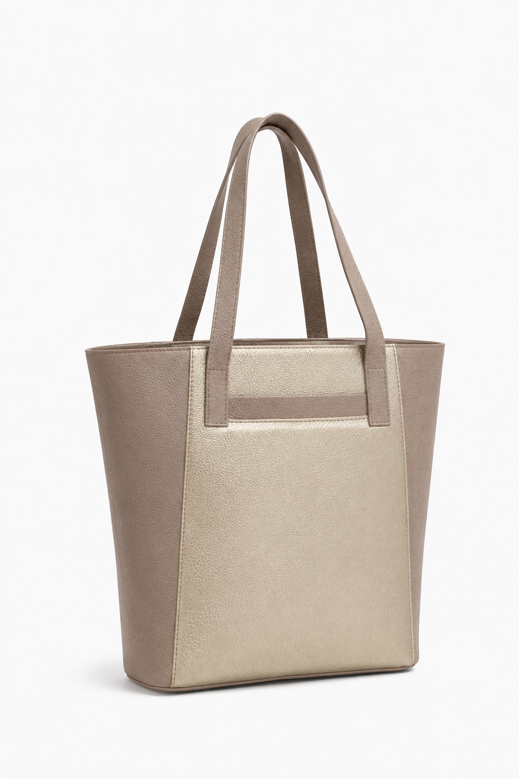 Bolso dama  color dorado capucchino