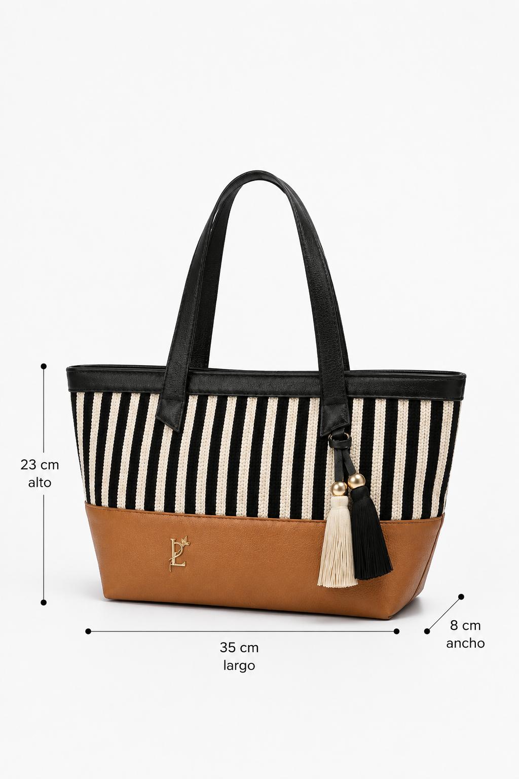 bolso para mujer tejido a mano