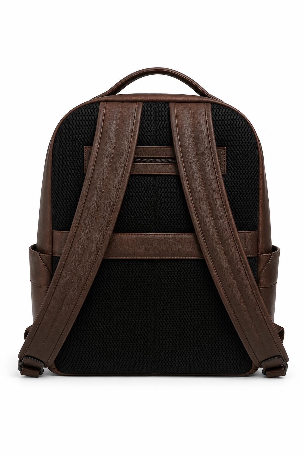 Morral Ejecutivo en Cuero para Hombre – Café