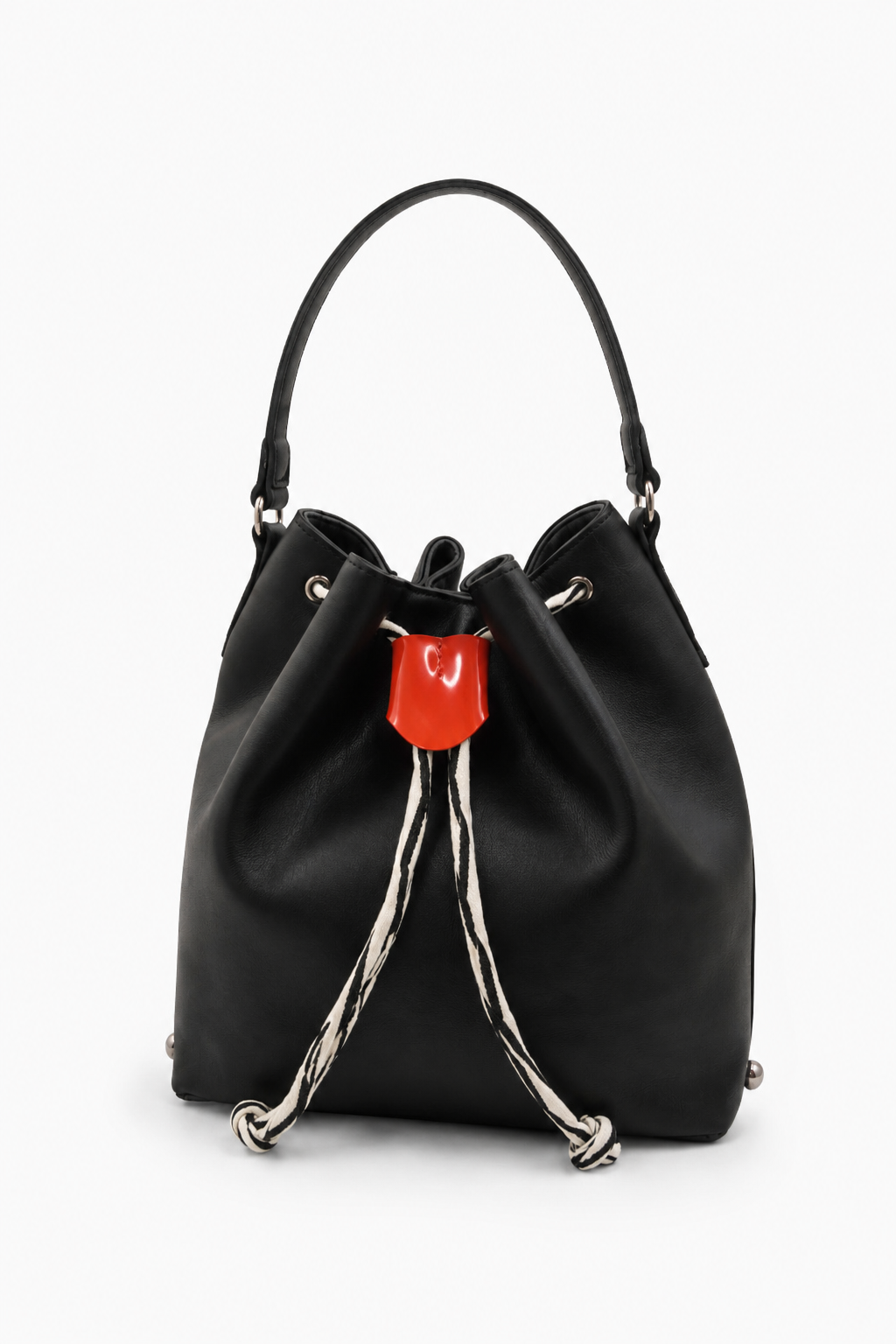 Tula Merly color negro en microfibra